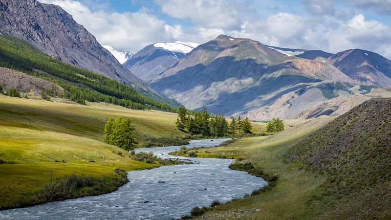 Горный Алтай. Река Талдура. фото превью