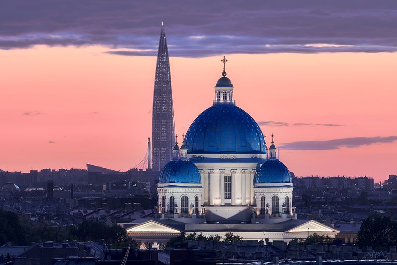 Троицкий собор, Лахта центр, Санк-Петербург  фото превью