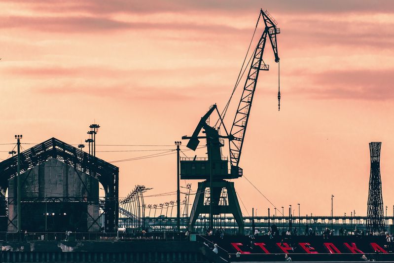 нижний новгород, волга, ока, набережная, закат, вечер, лето  фото превью