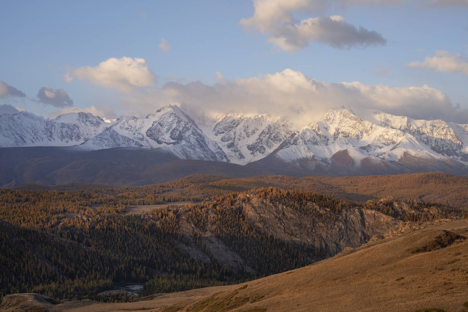 алтай, горы, пейзаж, осень, Дейнекина Галина