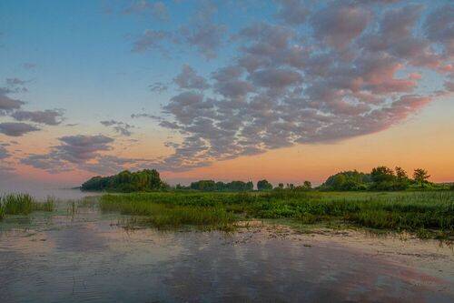 Утро на Оке.