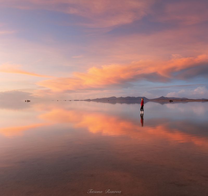 Закат на Уюни фото превью