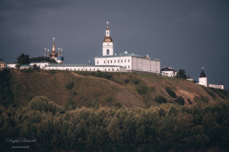 городской пейзаж, архитектура, соборы, Тобольский кремль Тобольский кремль фото превью