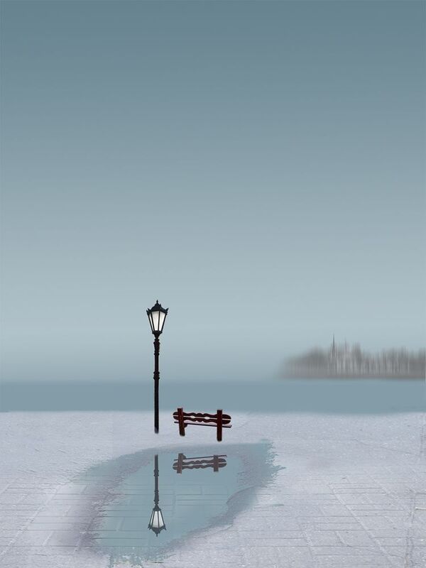 Фонарь горит и звезд не надо... (из песни уличного  фонарщика ) фото превью