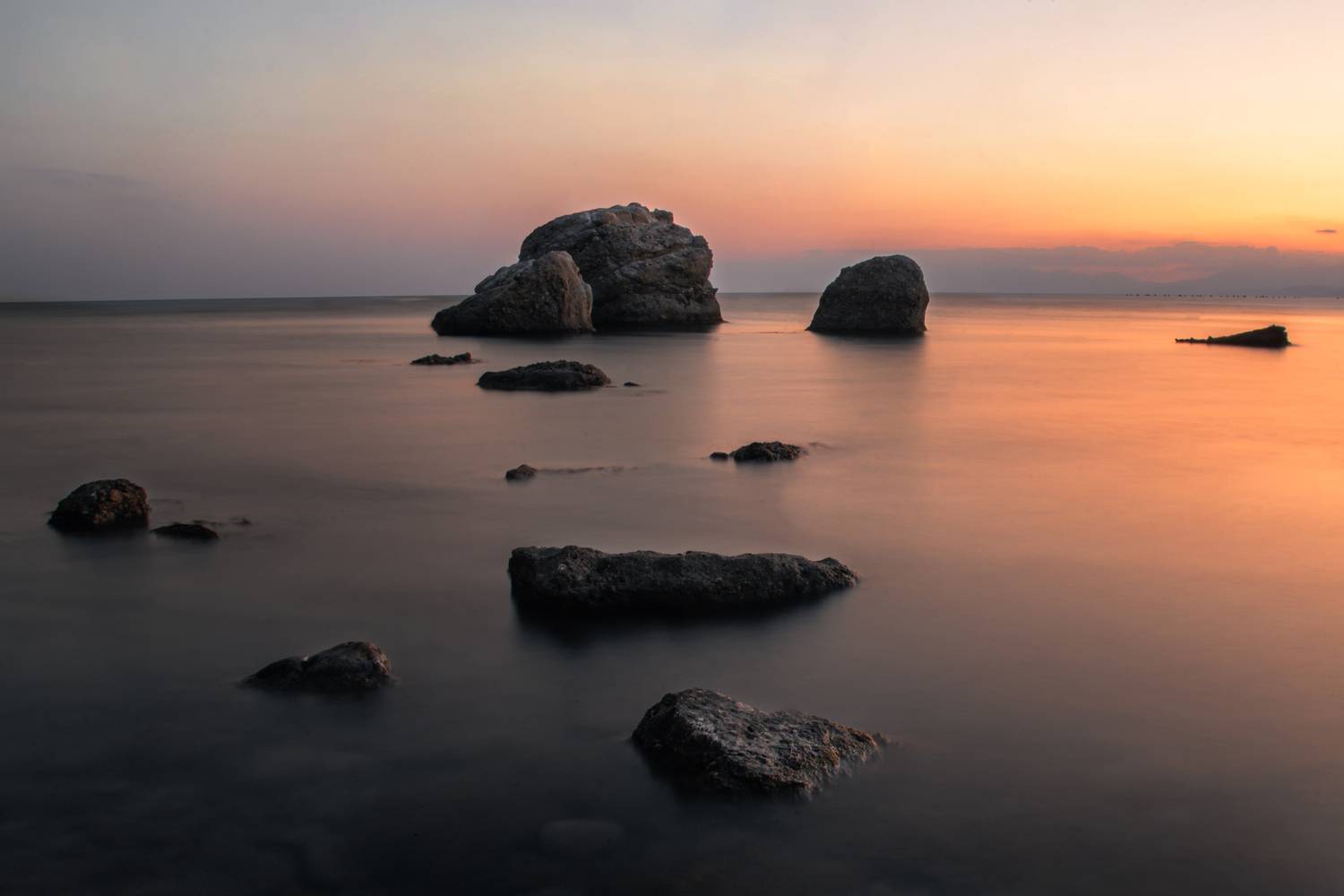 Море, Закат, Природа, Пейзаж, Андрей Малыгин