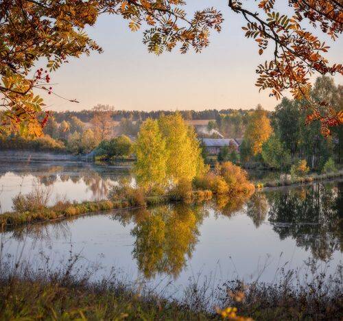 Тихий осенний вечер