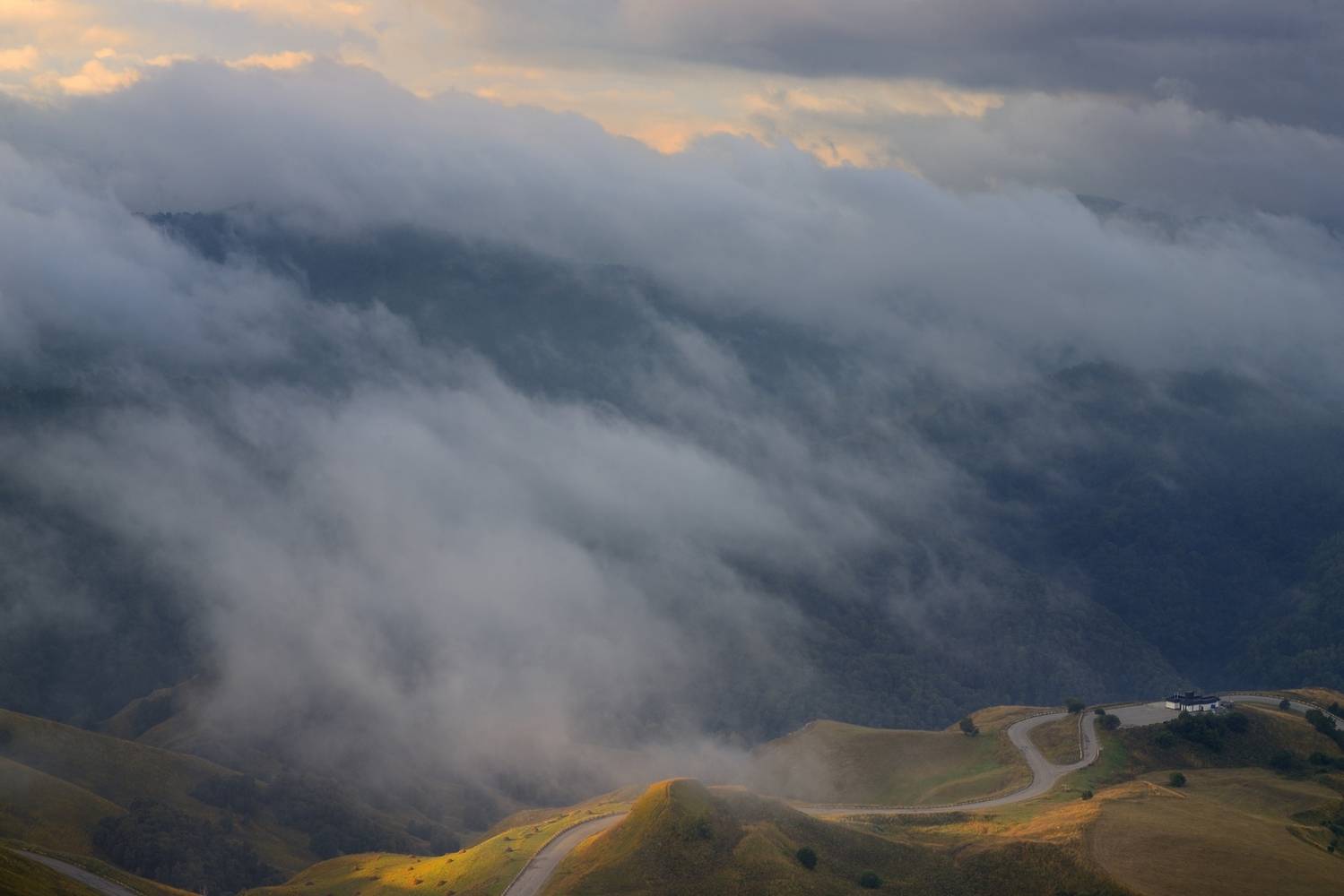 горы осень утро гум баши, Александр Жарников