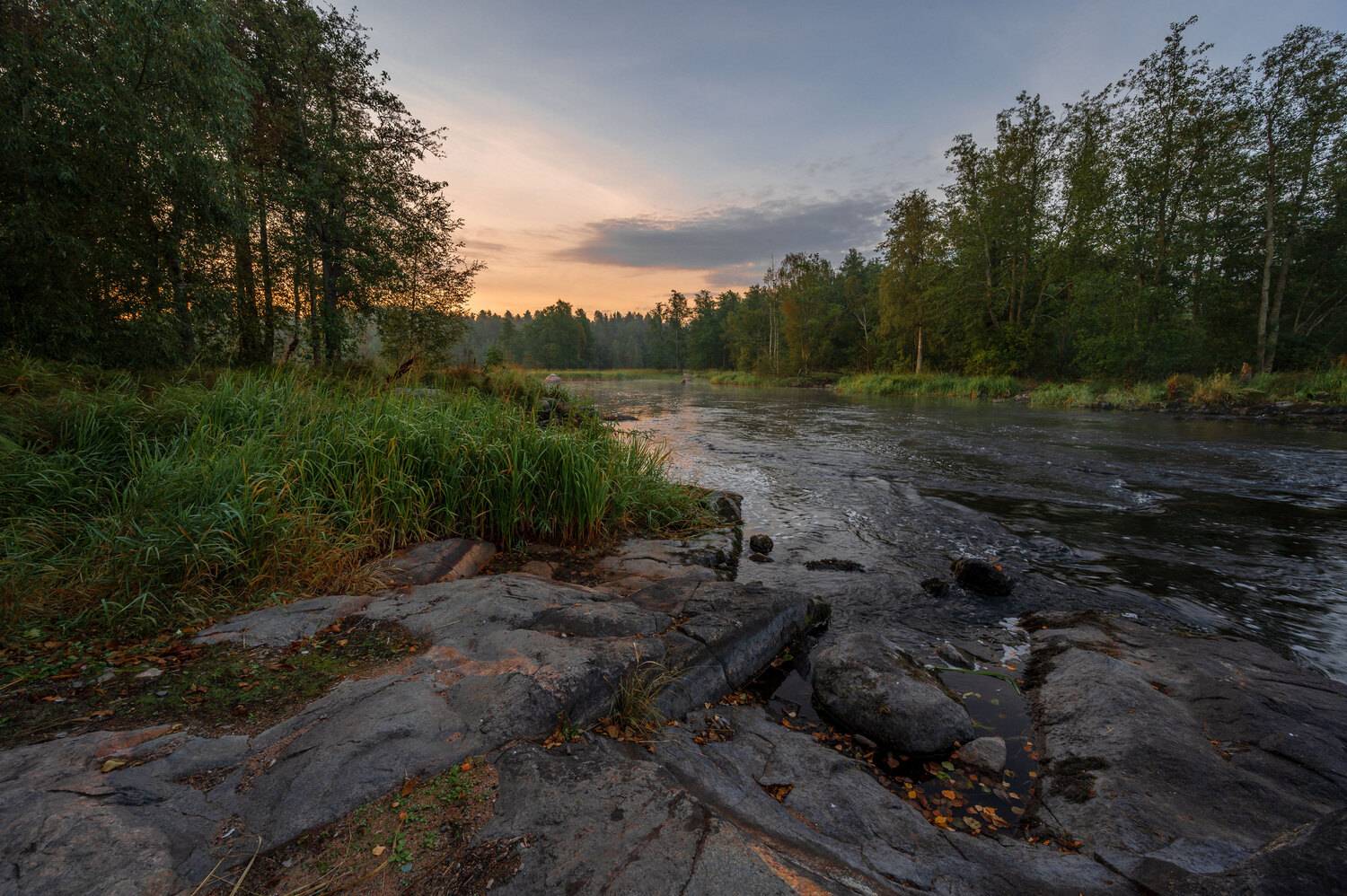 рассвет, вуокса, приозерск, Олег Бабурин