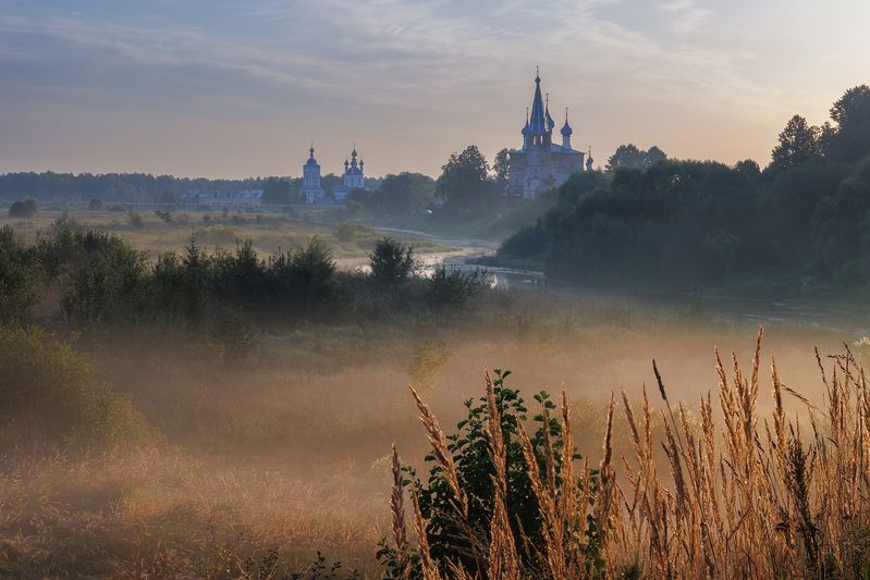 дунилово, туман, утро Утренний туман фото превью