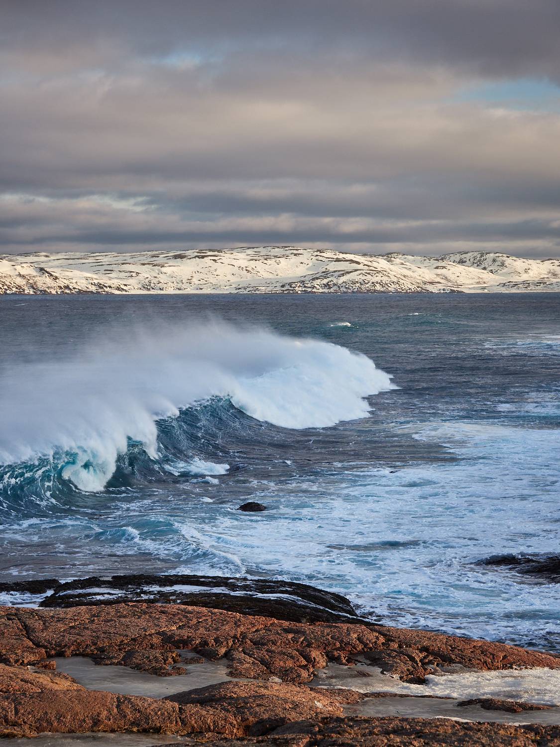 кольский, териберка, баренцево море, волны, Михаил