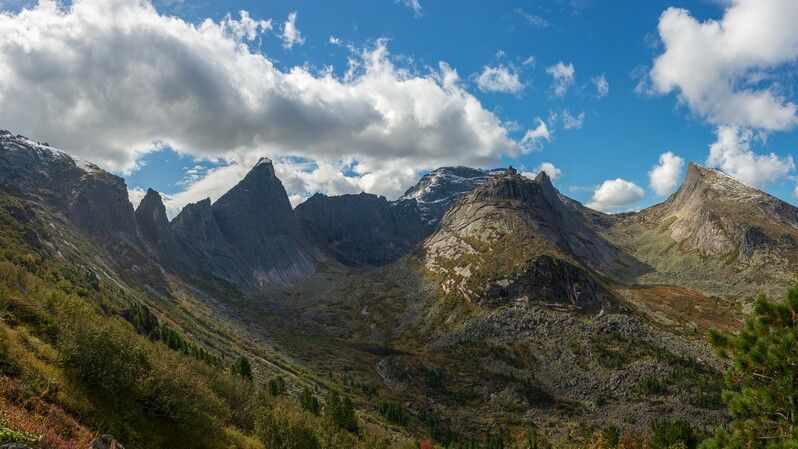 ергаки  саяны   пейзаж   осень сентябрь ** * фото превью