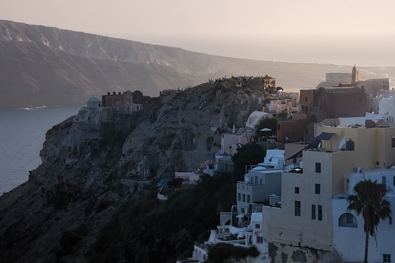 Oia sunset фото превью