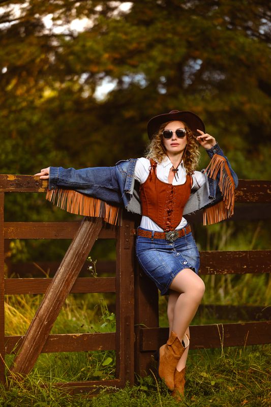 ковбой, девушка, гламур CowGirl фото превью