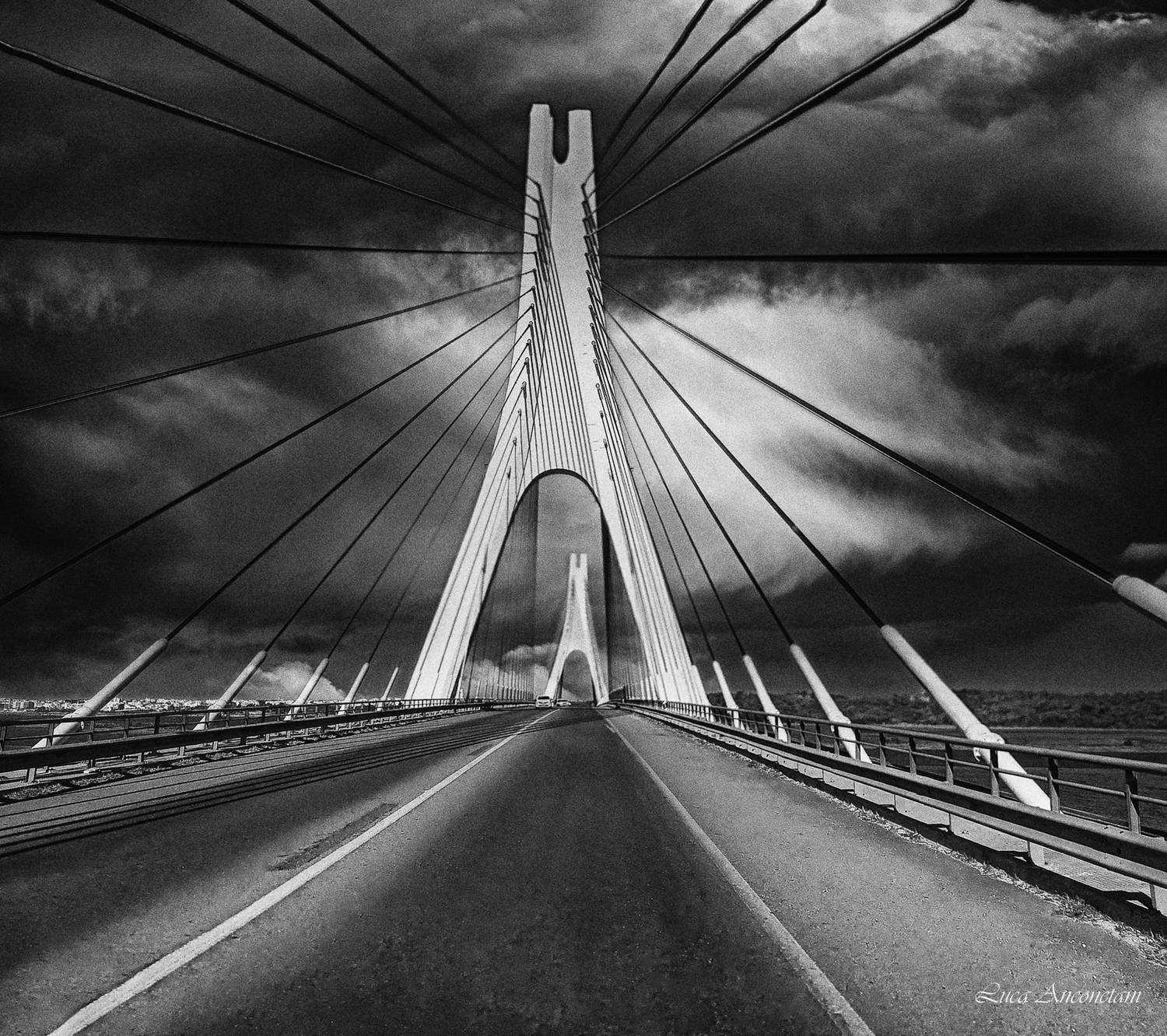 street bridge travel portugal b/n b/w momochrome contrast, Anconetani Luca