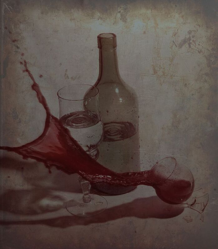 динамичный натюрморт Красное фото превью