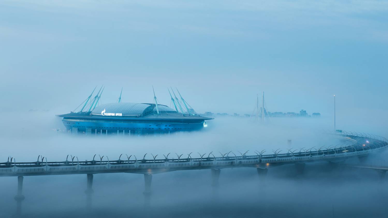 санкт-петербург, питер, туман, крестовский остров, альбион, мгла,, Александр Байдуков