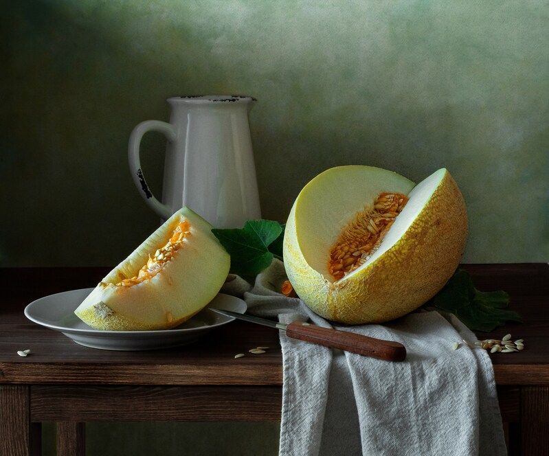 дыня натюрморт Дыня фото превью