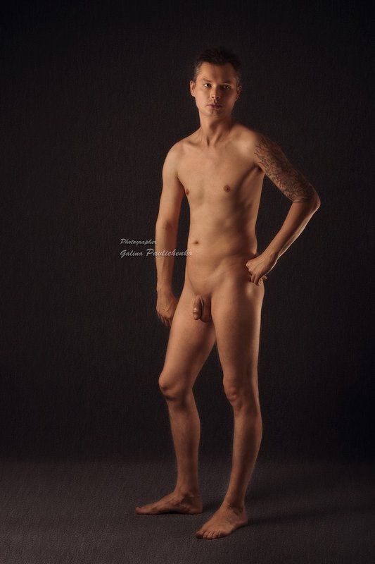 мужская эротика, мужчина, ню, обнажённое тело, парень Андрей фото превью