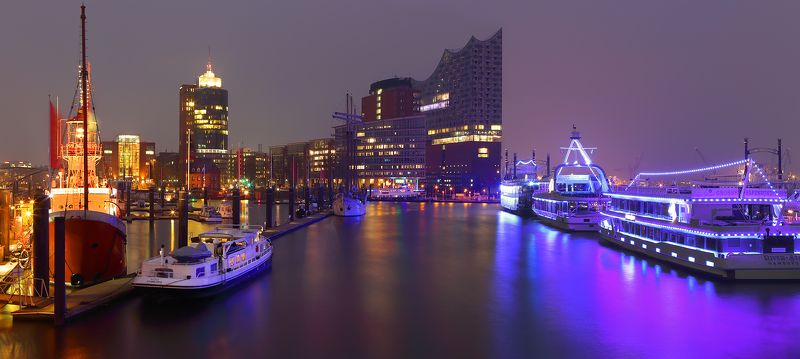 портовые огни фото превью