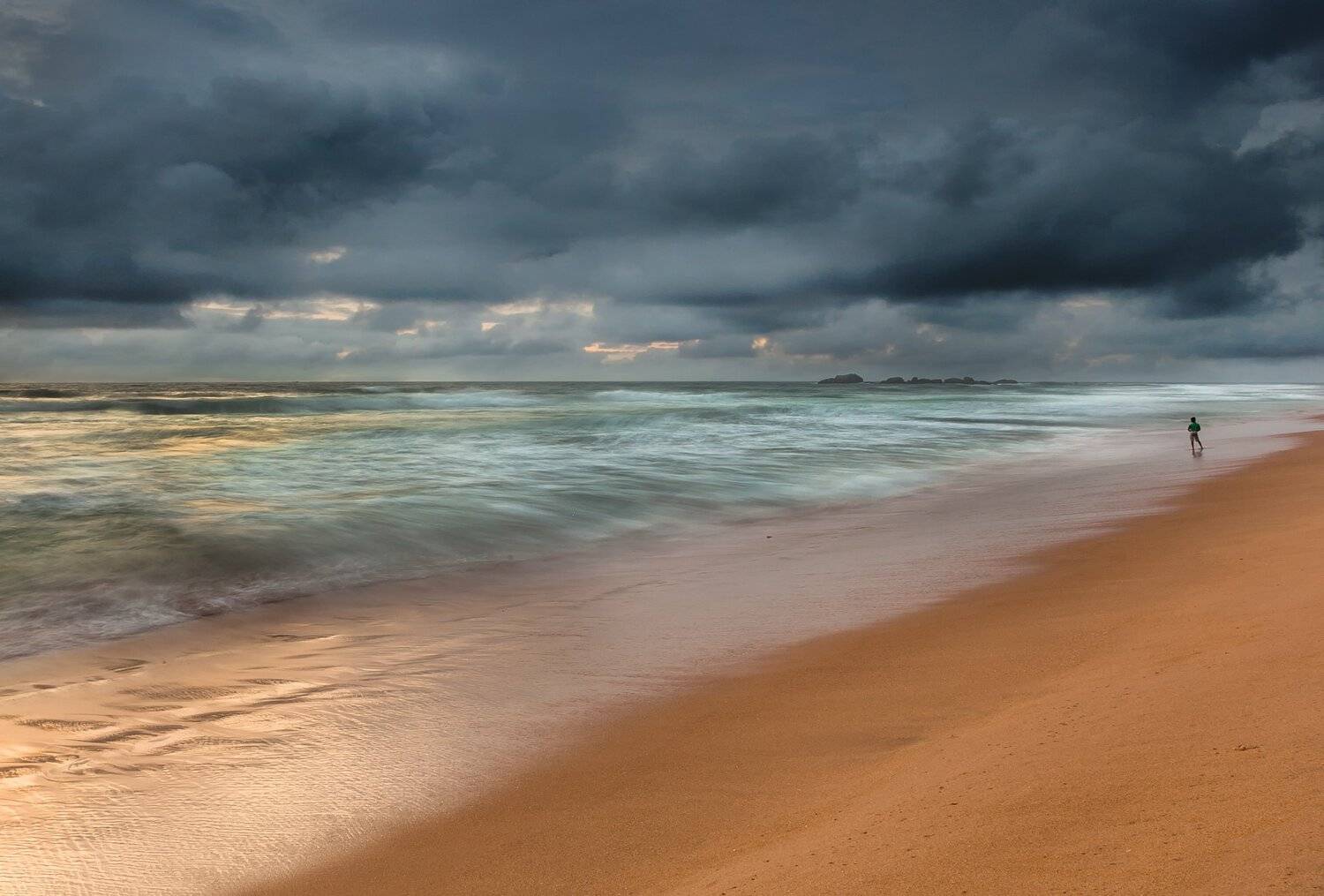 шторм, океан, облака, Шри-Ланка, , Никита Сердечный