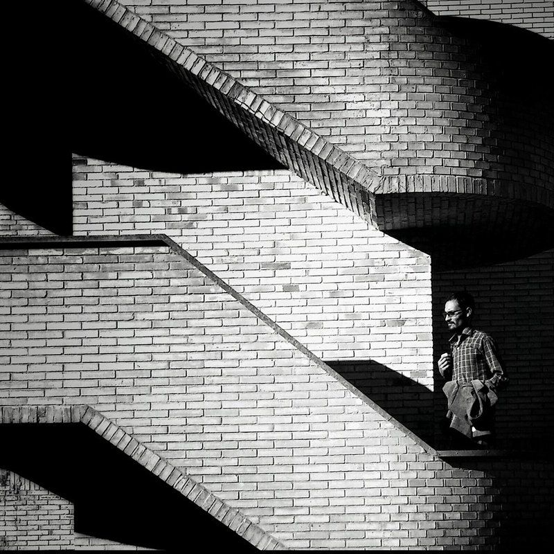 street, shadow, light, bnw, Untitled фото превью