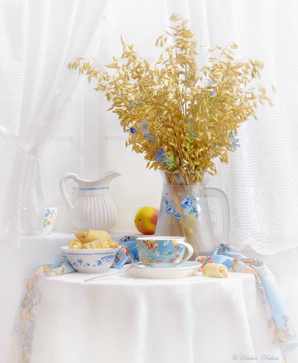 овёс,яблоко,чаепитие,печенье, Светлана Л.