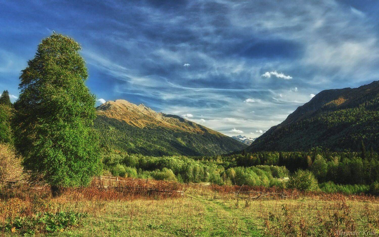 Кавказ, Кчр, Осень, Александр Круль