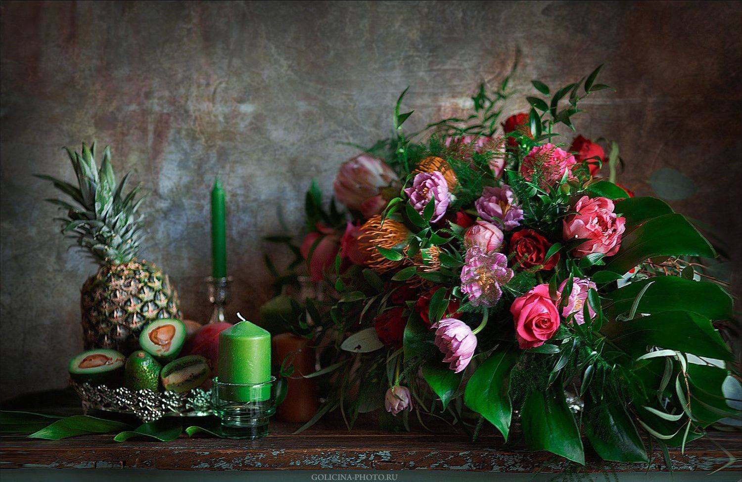 Натюрморт, Тропики, Svetlana Golicyna