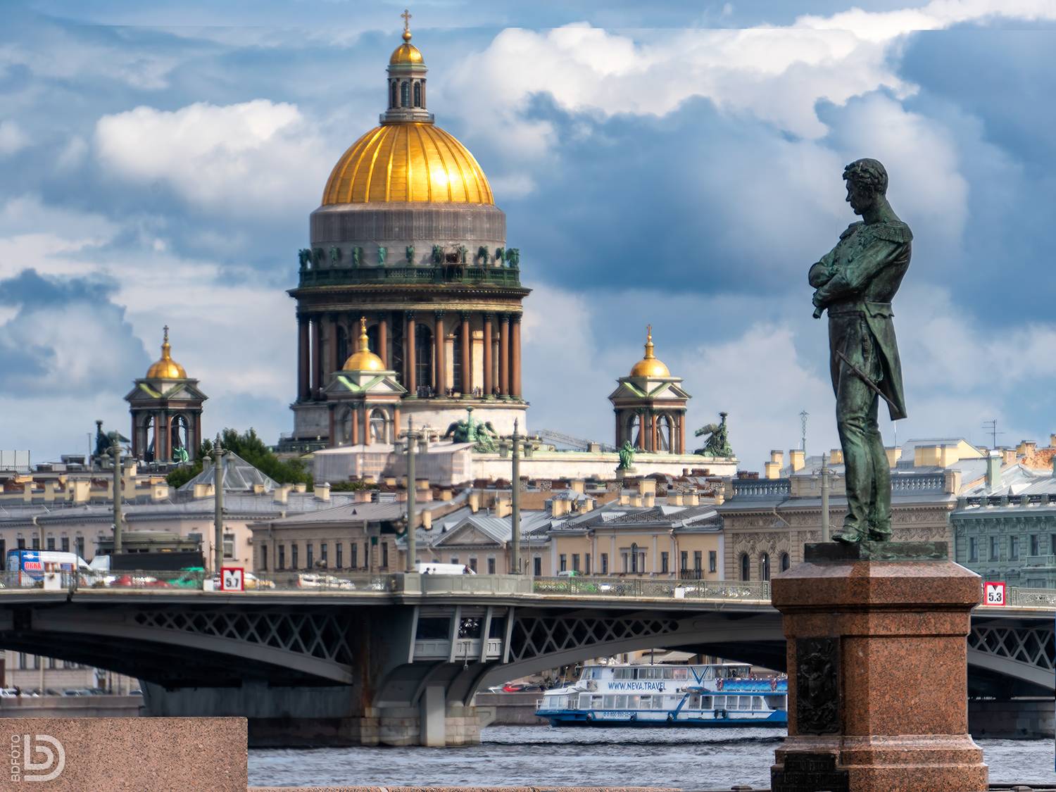 собор, исаакий, памятник, крузенштерн, Дмитрий Бакулин