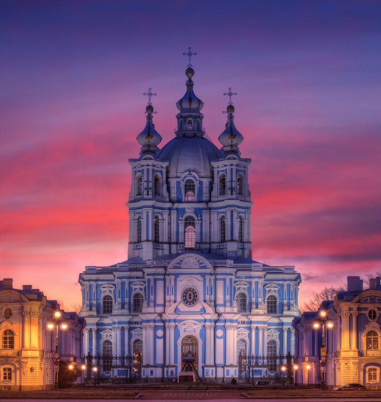 Смольный. Утро... фото превью