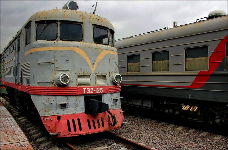 техника,  транспорт, москва, тепловоз *** фото превью