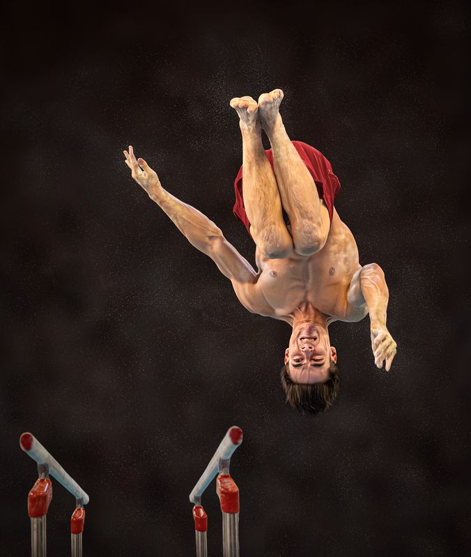 #sports #sports_photography #gymnastics Backward Salto Dismount фото превью