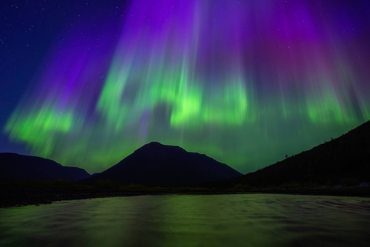 плато путорана, озеро лама, природа, туризм, норильск, красноярский край, осень, пейзаж, аврора, северное сияние,, Alexander Pashenichev