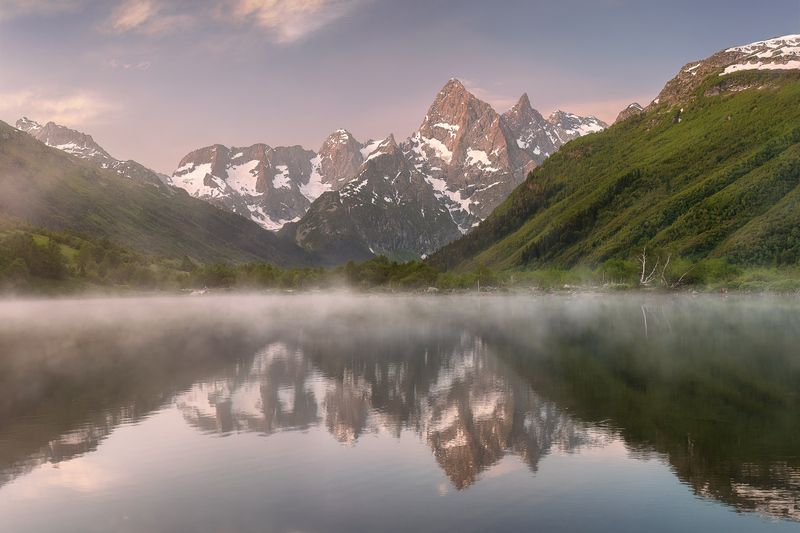 Туманное озеро. Туманлыкёль фото превью