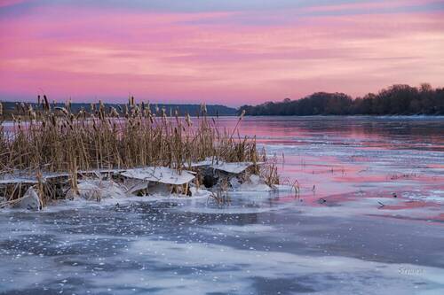 Озеро Исток. Ноябрь.