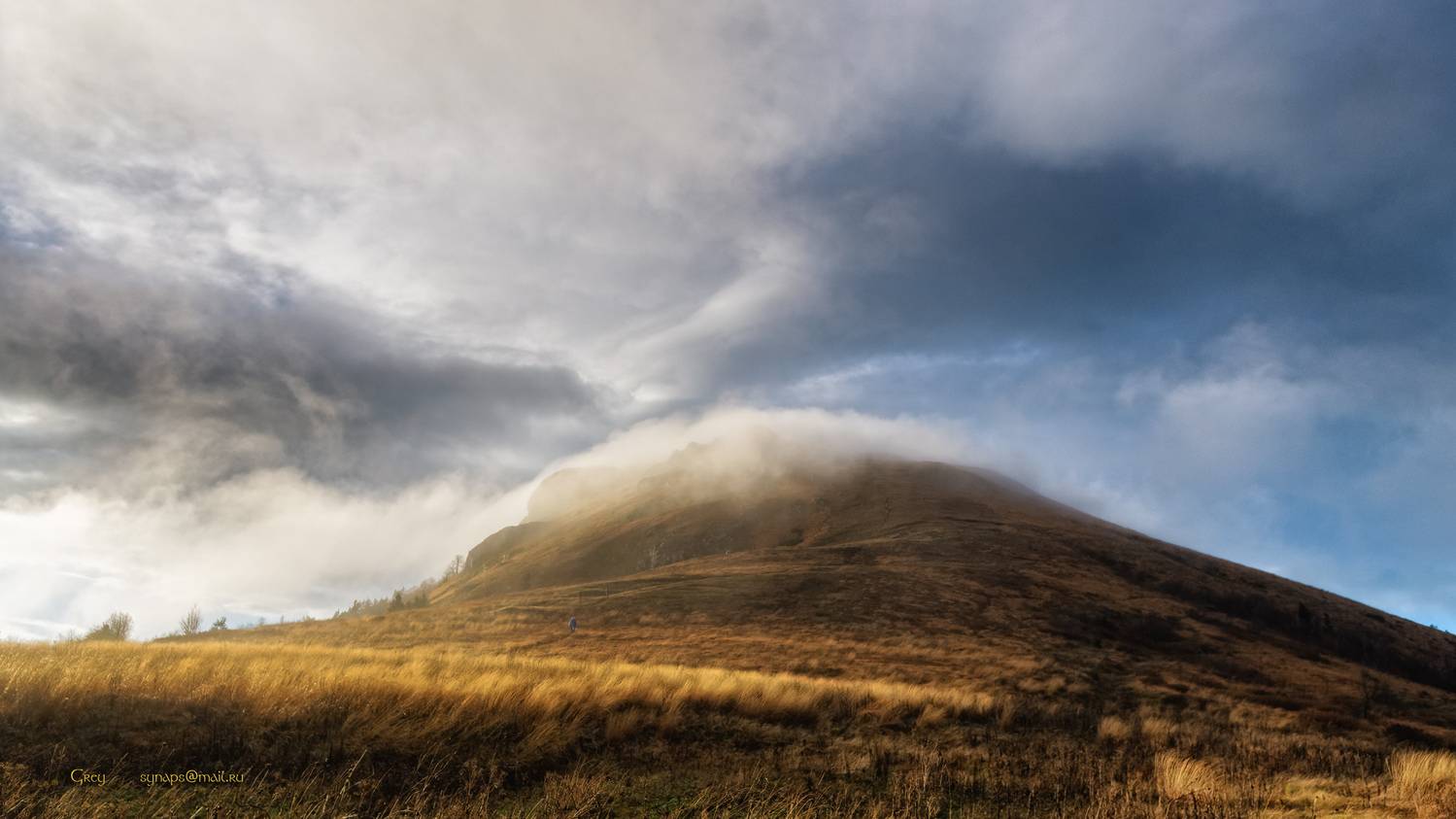 облака горы небо осень, Сергей Павлов