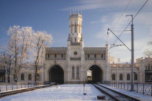 жд Петергоф.