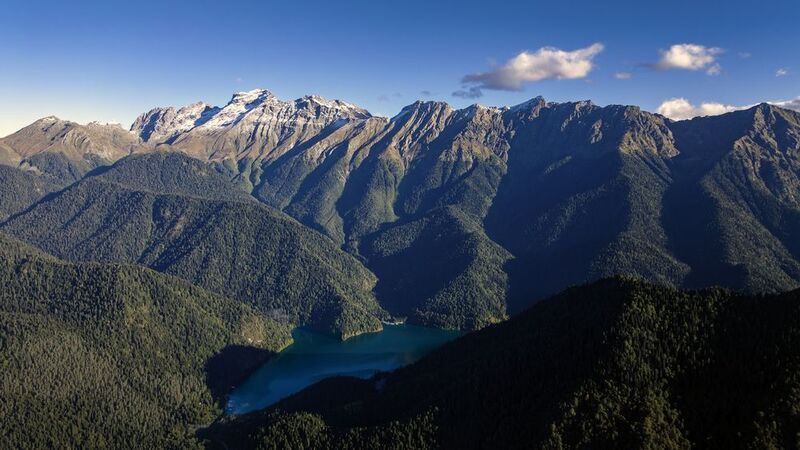 абхазия, рица, озеро рица Озеро Рица, Абхазия фото превью