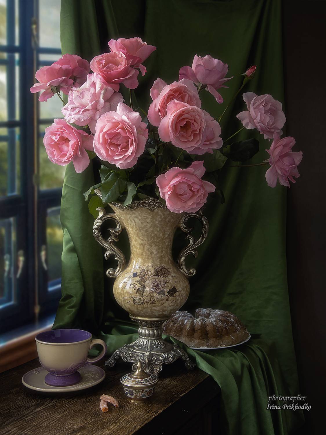 натюрморт, цветы, букеты, розы, Приходько Ирина