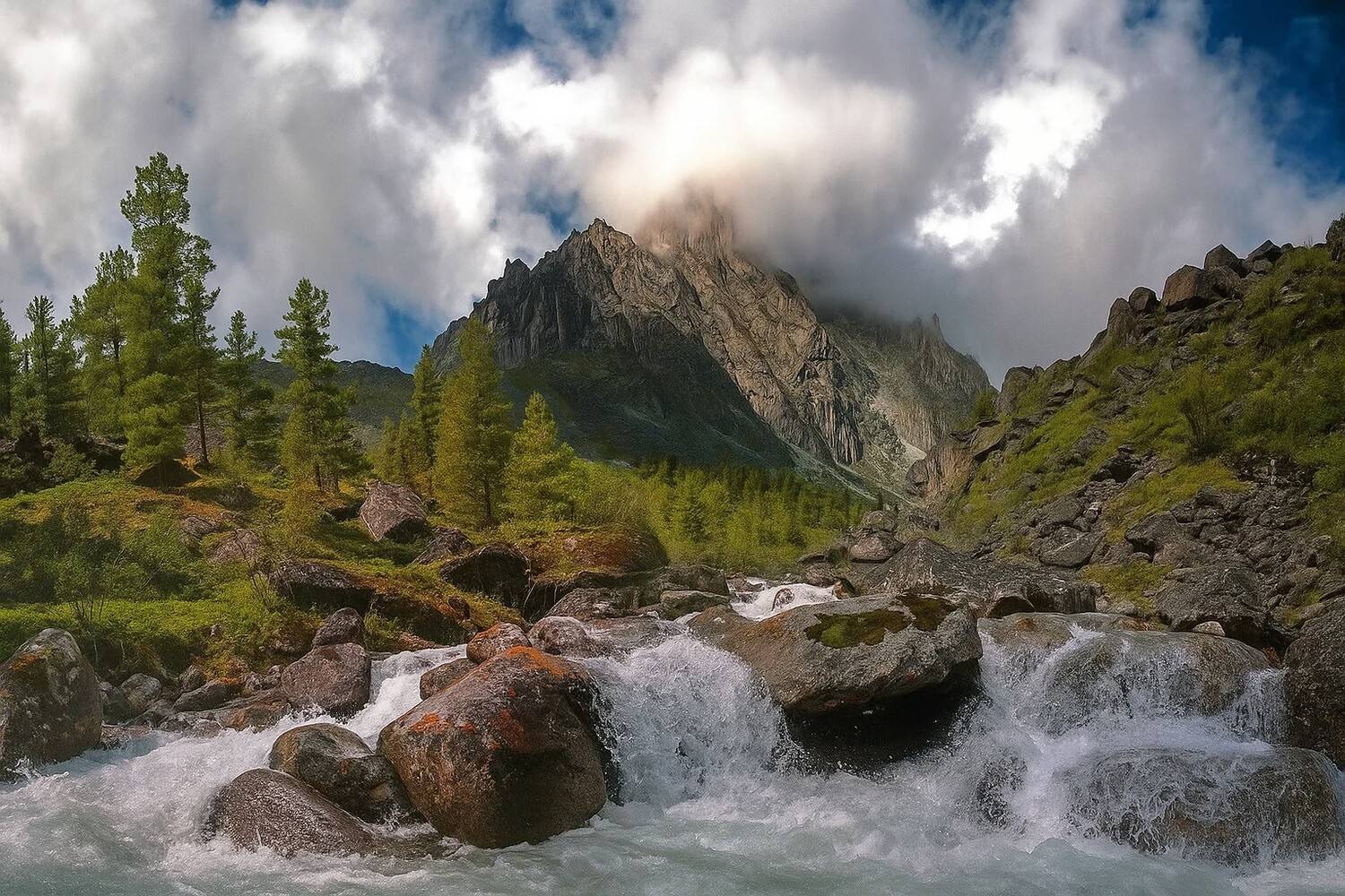барун-хандагай, саяны, тункинские гольцы, Ленденёв Владимир