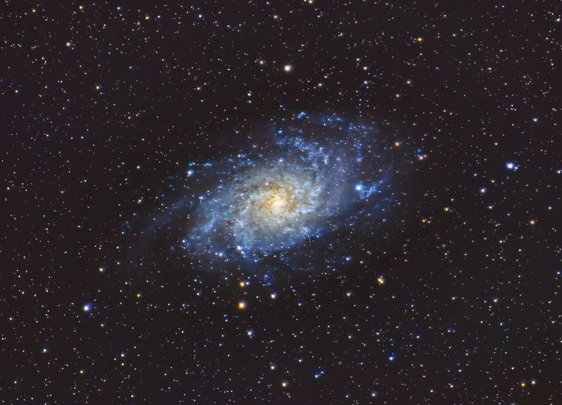#astrophotography, #deepsky, #triangulum Triangulum Galaxy фото превью