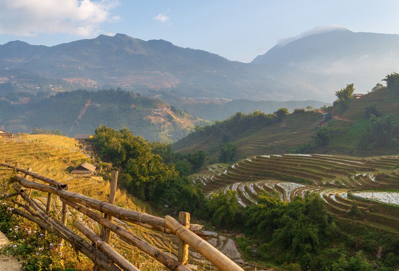 вьетнам, сапа, рисовые террасы Са Па фото превью