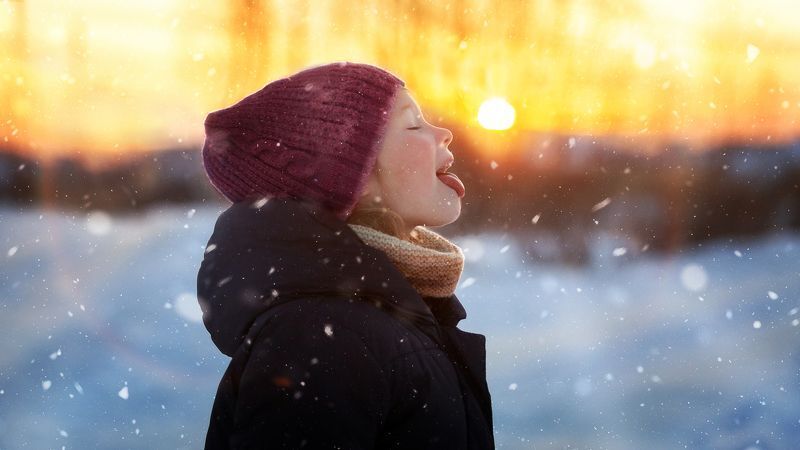 вкусный снег фото превью