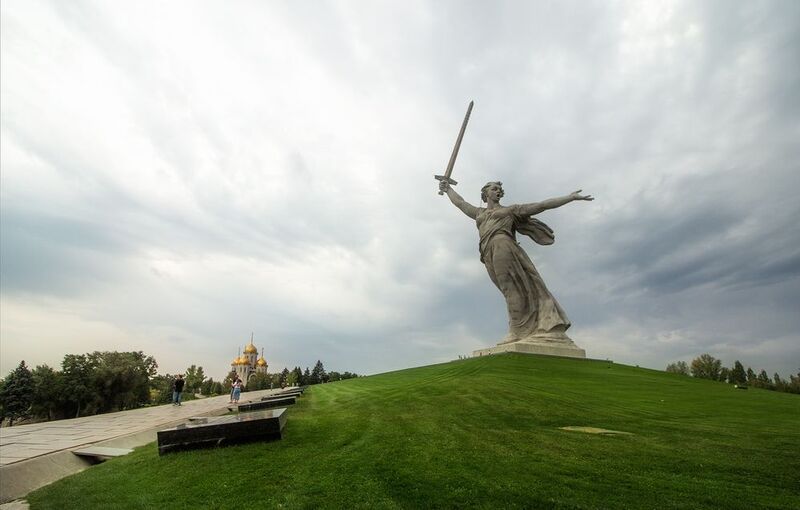 На Мамаевом кургане фото превью