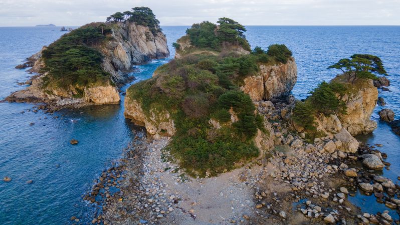 Россия, Приморский край, Японское море, полуостров Гамова, бухта Орлинка, В Приморье фото превью