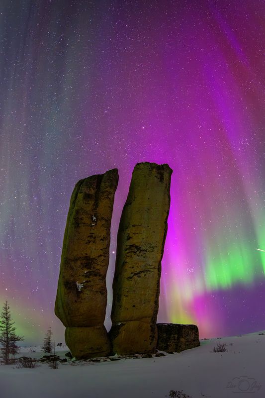 якутия, улахан-сис, аврора, полярное сияние Музыка небес фото превью