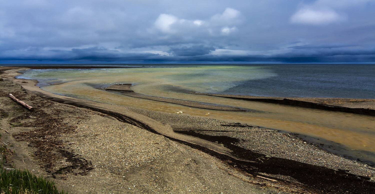 река, остров беринга, океан, вода, Уткин Дмитрий