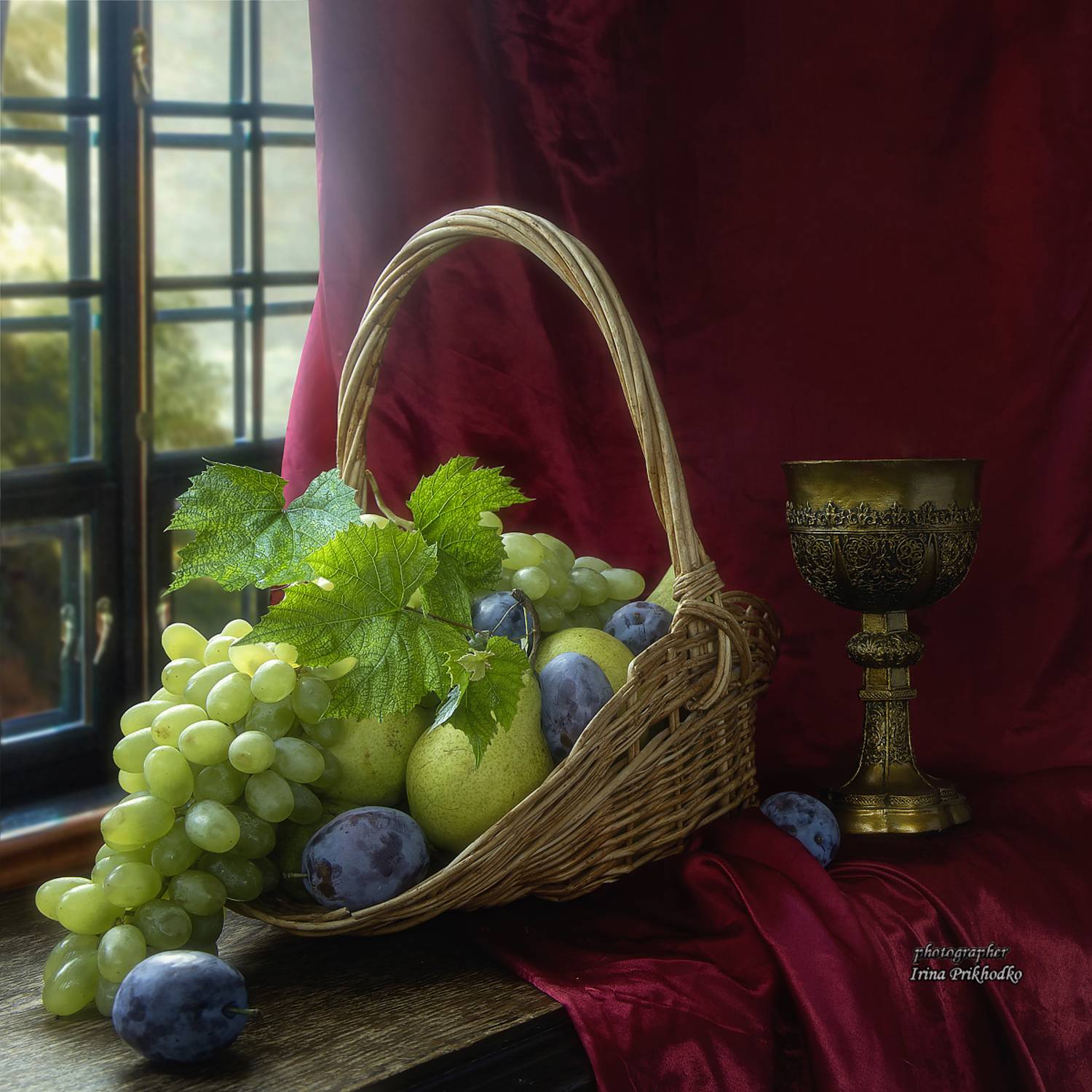 натюрморт, фрукты, винтажный, Приходько Ирина