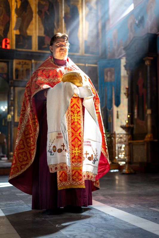 артос, хлеб духовный, пасха, свет в храме Хлеб Жизни фото превью