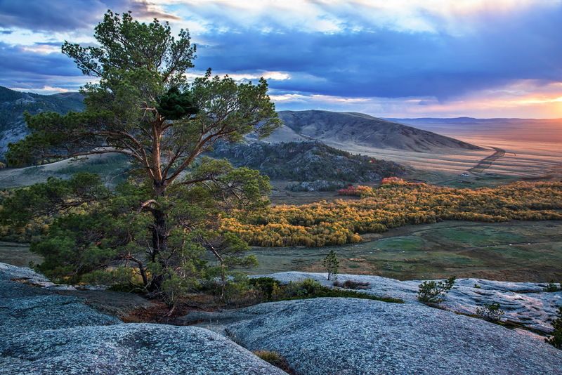 горы кент  каркаралинск Вечер в Кенте фото превью